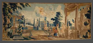 Swans Prints: Pygmalion, from Stories from Ovid, Antwerp, c. 1675. Creator: Unknown