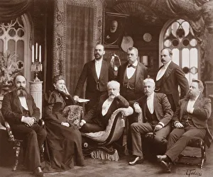 1893 Prints: Pyotr Ilyich Tchaikovsky (1840-1893) in Kharkov, 1893