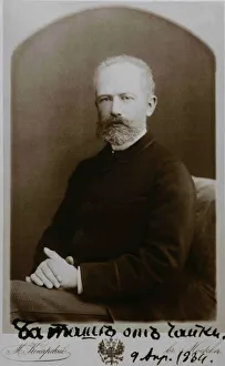 Tchaikovsky Prints: Pyotr Ilyich Tchaikovsky (1840-1893) in Moscow, 1884