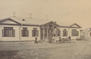 Davydov Prints: Pyotr Tchaikovsky (1840-1893) with the Davydov Family in the Verbovka estate, 1875