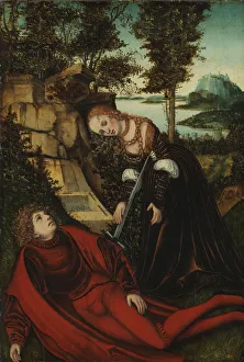 Pyramus and Thisbe, ca 1515-1520