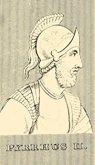 3rd Century Bc Prints: Pyrrhus II, (fl 242-237 BC), 1830. Creator: Unknown