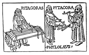 Scale Prints: Pythagoras (560-480 BC), Greek philosopher and scientist