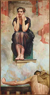 Pythia, 1917. Creator: Jacek Malczewski