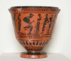 Pyxis (Container for Personal Objects), late 6th century BCE. Creator: Unknown