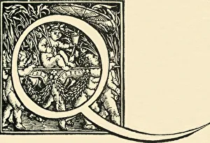 Q - An Alphabet by Hans Weiditz, c1520-1521, (1908). Creator: Hans Weiditz