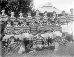 Lestrange Robert Augustus Henry Prints: Q.A.C. 1907 football team, 1907