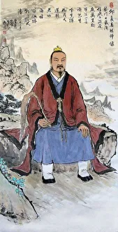 Taoism Prints: Qiu Chuji (1148-1227). Creator: Anonymous