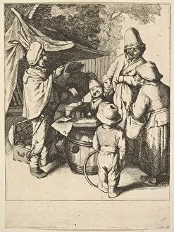 Adrian Ostade Collection: The Quack, 1610-85. Creator: Unknown