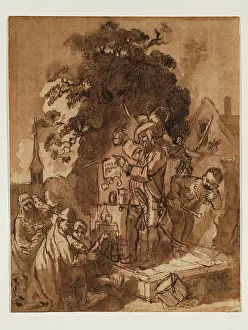 Healthcare Prints: The Quack Doctor, between 18th and 19th century. Creator: Unknown