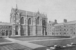 Henry Duff Traill Collection: Quadrangle, Keble College, Oxford, 1904