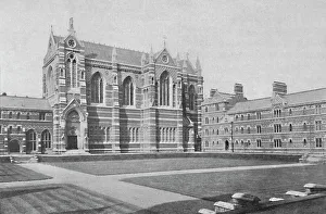 Henry Duff Traill Collection: Quadrangle, Keble College, Oxford, 1904