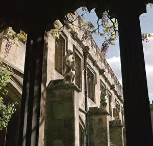 The Quadrangle of Magdalen College, 15th century
