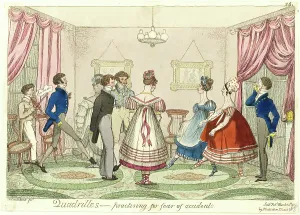 Precaution Prints: Quadrilles - Practising for Fear of Accidents