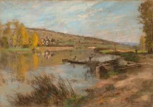 Quai au Sable, Charteves, 1904. Creator: Leon Augustin Lhermitte (French, 1844-1925)