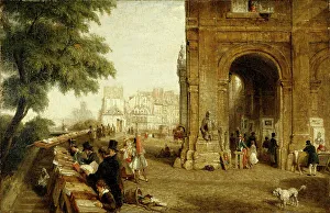 6th Arrondissement Prints: Quai de Conti, in 1846, 1846. Creator: William Parrott