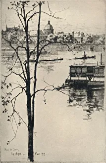 Quai de Conti, 1915. Artist: Eugene Bejot