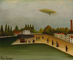 Quai d Ivry. Artist: Rousseau, Henri Julien Felix (1844-1910)