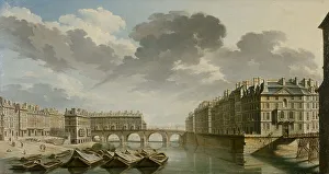 Raguenet Nicolas Prints: Quai des Ormes (current Quai de l'Hotel de Ville)