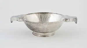 Silverware Collection: Quaich, Glasgow, c. 1670. Creator: Unknown