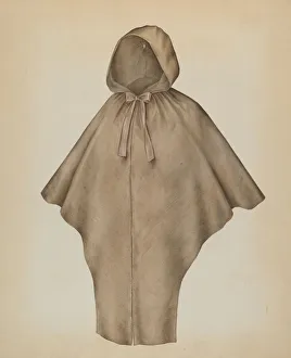 Hofmann Melita Prints: Quaker Cape, c. 1938. Creator: Melita Hofmann