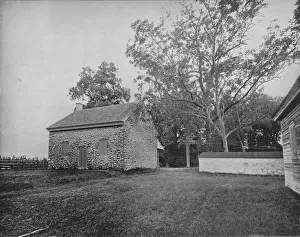 Quaker Meeting House, Battlefield of Princeton, New Jersey, c1897. Creator: Unknown