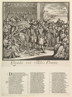 James Ii Prints: Qualis vir Talis Oratio. n. d. Creator: Romeyn de Hooghe