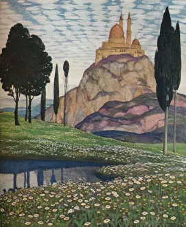 Flowering Prints: Qualsburg, c1926. Artist: Herbert Von Reyl-Hanisch