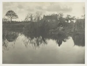 Quanting Prints: Quanting the Gladdon, 1886. Creator: Peter Henry Emerson