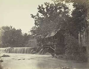 Timber Gallery: Quarles Mill, North Anna, Virginia, May 1864. Creator: Alexander Gardner