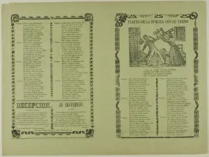 Abuse Prints: Quarrel between Mother-in-law and Son-in-law, n.d. Creator: Manuel Manilla