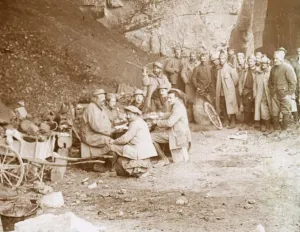 Normandie Prints: Quarry, Balleroy, northern France, c1914-c1918