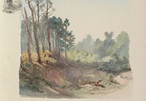 Extraction Prints: Quarry near the Hemelschen Berg in Oosterbeek, 1864-c. 1865. Creator: Maria Vos
