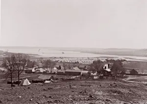 Stores Prints: Quartermaster and Ambulance Camp, Brandy Station, Virginia, 1861-65