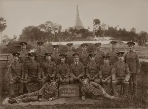The Quartermasters Staff of the 1st Royal Munster Fusiliers, Rangoon, Burma, 1913 The Quartermasters Staff of the 1st Royal Munster Fusiliers, Rangoon, Burma, 1913