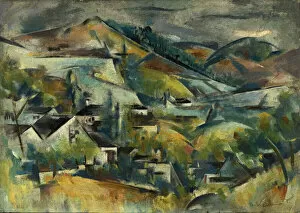 Cubism Gallery: Quebec, ca. 1925. Creator: Preston Dickinson