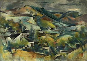 Smithsonian American Art Museum Collection: Quebec, ca. 1925. Creator: Preston Dickinson