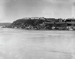 Citadel Prints: Quebec from Levis, between 1910 and 1920. Creator: Unknown