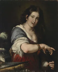 Bernardo 1581 1644 Prints: Queen Berenice II, First third of 17th cen. Creator: Strozzi, Bernardo (1581-1644)