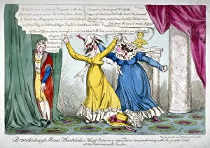 Confrontation Gallery: Queen Caroline and Mrs Wood, 1820