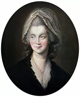 Charlotte Sophia Collection: Queen Charlotte, late 18th century, (c1920). Artist: W Egan
