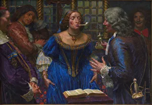 Copenhagen Prints: Queen Christina of Sweden in the Palazzo Corsini