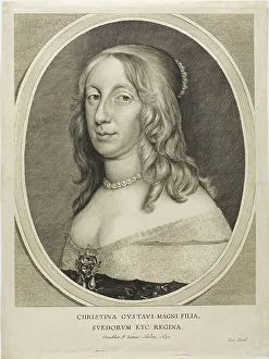 Queen Christine of Sweden, n.d. Creator: Adriaen van de Venne