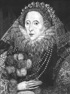 Elizabeth Tudor Collection: Queen Elizabeth, 1588, 1888. Creator: Federico Zuccaro