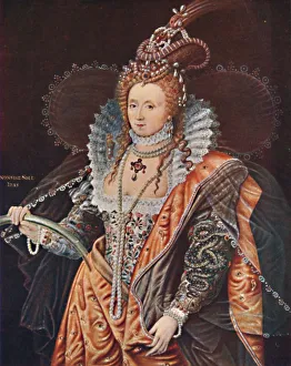 Queen Bess Prints: Queen Elizabeth. An Emblematic Portrait by Zucchero