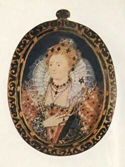 Queen Of England Collection: Queen Elizabeth I, 1595-1600, (1947). Creator: Unknown
