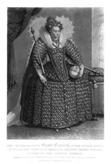 Queen Elizabeth I, (1816). Artist: Charles Turner