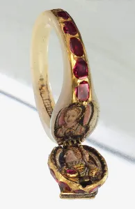 The Maiden Queen Prints: Queen Elizabeth I Ring, c. 1560. Artist: Anonymous master