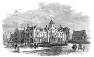 Grammar School Prints: Queen Elizabeth's Grammar School, Ipswich, 1862. Creator: Unknown