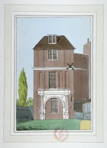 Queen Elizabeths Lodge, Islington, London, c1790